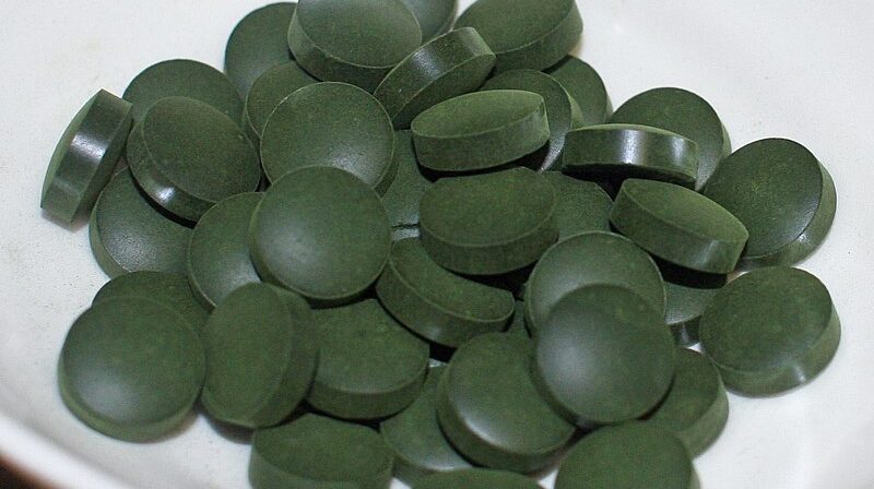 espirulina en pastillas